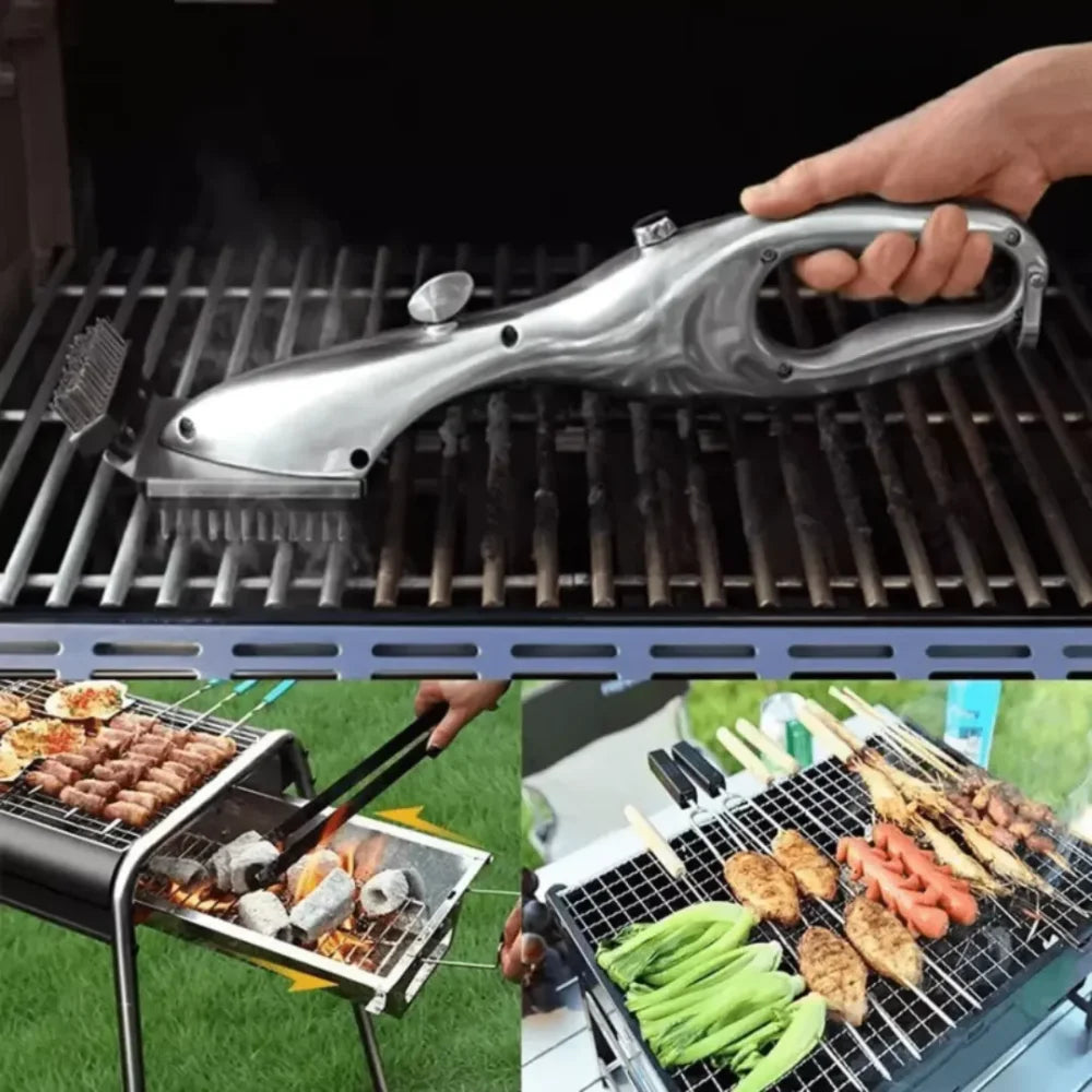 Brush Grill Razu™ - Escova de Limpeza a Vapor Para Churrasqueira