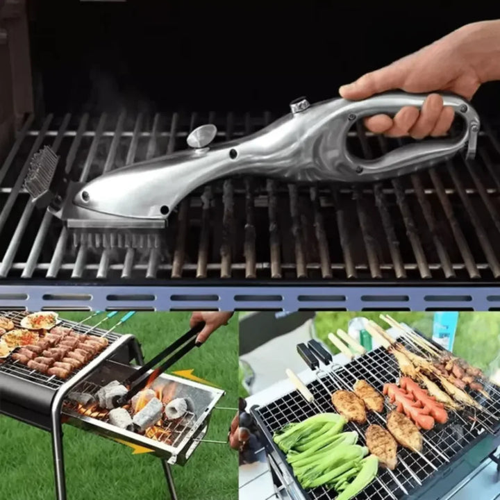 Brush Grill Razu™ - Escova de Limpeza a Vapor Para Churrasqueira