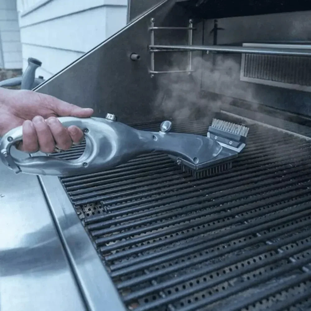 Brush Grill Razu™ - Escova de Limpeza a Vapor Para Churrasqueira