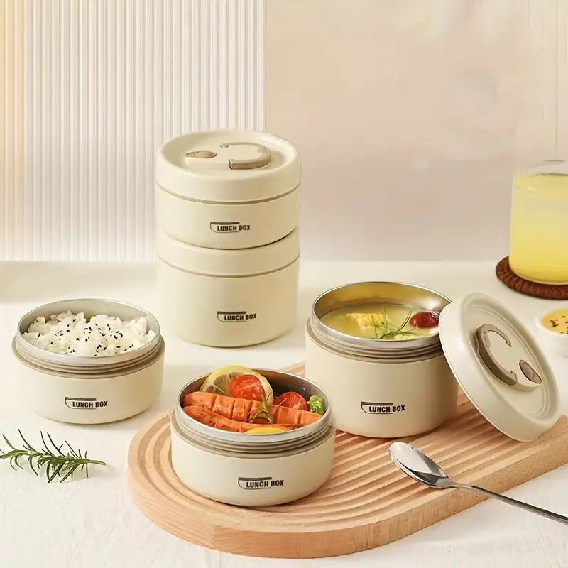 Kit de Potes Térmicos Lunch Box + BRINDES - Tazzi