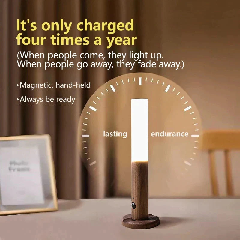 Luminária Magnética de LED com Sensor de Movimento - Tazzi