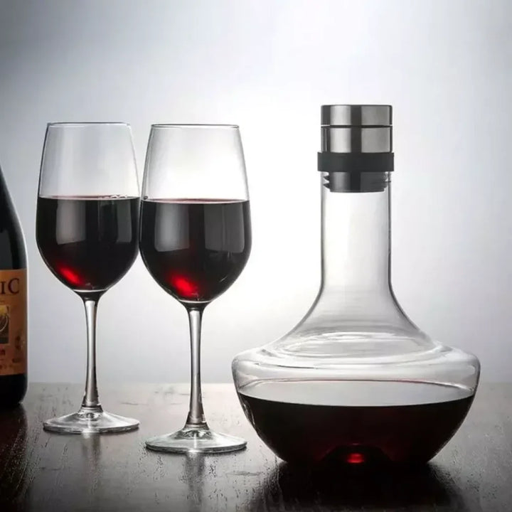 Decantador De Vinho Sofisticado 3 em 1 - Razu