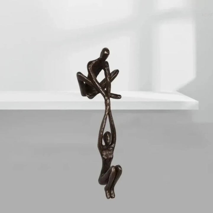 Escultura Homem e Mulher em Resina - Razu