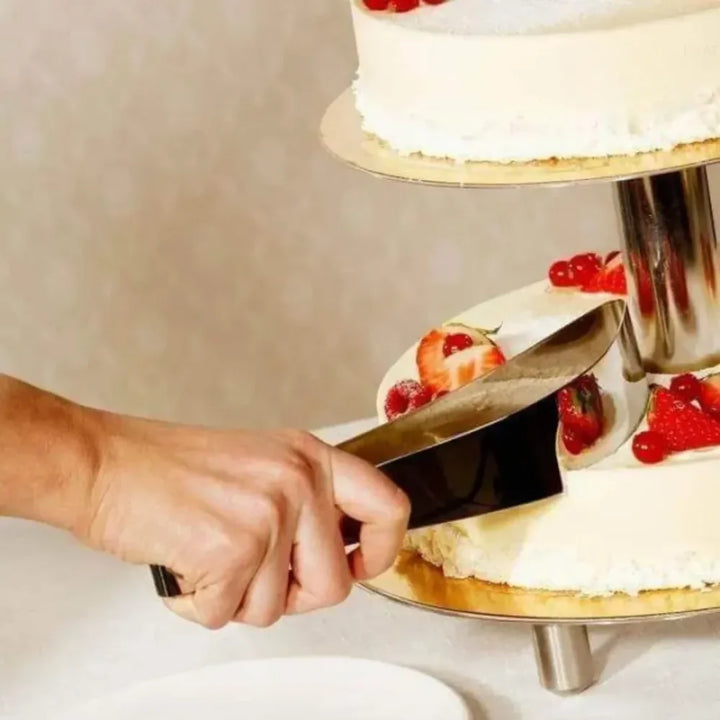 Fatiador de Bolos e Tortas Premium em Inox - Razu