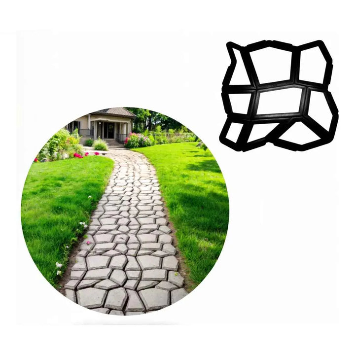 Molde Forma de Piso para Decoração de Jardim - Tazzi
